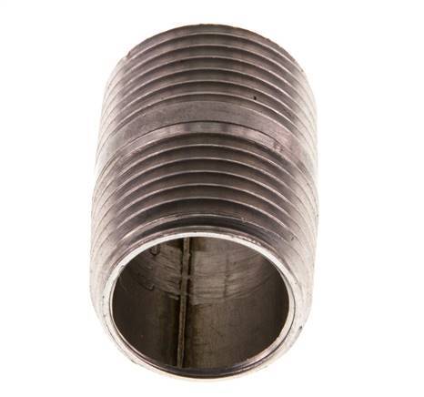 R 1/2'' Stainless steel Double Pipe Nipple 20 Bar DIN 2982 - 30mm