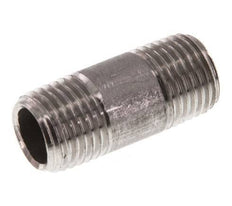R 1/4'' Stainless steel Double Pipe Nipple 20 Bar DIN 2982 - 30mm