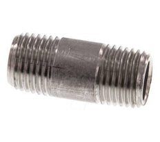 R 1/4'' Stainless steel Double Pipe Nipple 20 Bar DIN 2982 - 30mm