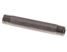 R 1/4'' Stainless steel Double Pipe Nipple 20 Bar DIN 2982 - 80mm