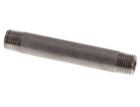 R 1/4'' Stainless steel Double Pipe Nipple 20 Bar DIN 2982 - 80mm