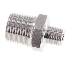 1/8'' NPT x 3/8'' NPT Acero inoxidable Racor doble 210 Bar - Hidráulico