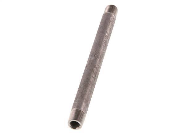 R 1/8'' Stainless steel Double Pipe Nipple 20 Bar DIN 2982 - 120mm