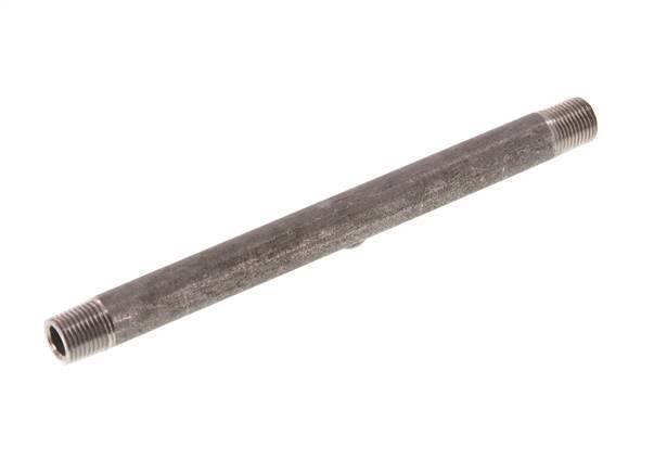 R 1/8'' Stainless steel Double Pipe Nipple 20 Bar DIN 2982 - 120mm