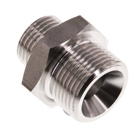 G 3/4'' x G 1/2'' Acero inoxidable de doble espiga 40 Bar