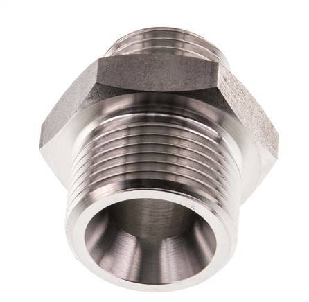 G 3/4'' x G 1/2'' Acero inoxidable de doble espiga 40 Bar