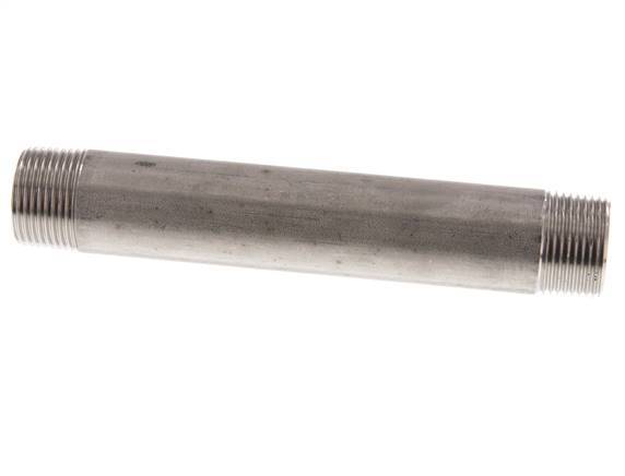 R 3/4'' Stainless steel Double Pipe Nipple 20 Bar DIN 2982 - 150mm