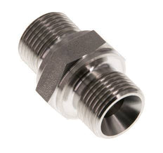 G 3/8'' Stainless steel Double Nipple 400 Bar - Hydraulic