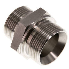 G 1 1/2'' x G 1 1/4'' Barra de acero inoxidable de doble espiga 315 - Hidráulica