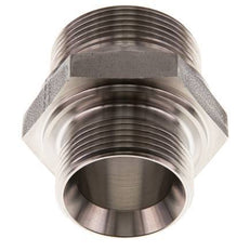 G 1 1/2'' x G 1 1/4'' Barra de acero inoxidable de doble espiga 315 - Hidráulica