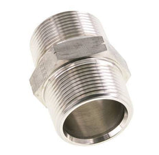 1 1/4'' NPT Stainless steel Double Nipple 80 Bar - Hydraulic