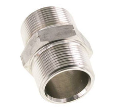 1 1/4'' NPT Stainless steel Double Nipple 80 Bar - Hydraulic