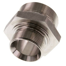 G 2'' x G 1 1/2'' Acero inoxidable doble espiga 160 Bar - Hidráulico