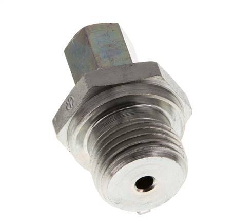 G 1/2'' Macho x 6L Anillo de corte recto de acero galvanizado 315 Barra DIN 2353