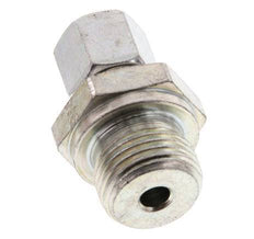 G 1/2'' Macho x 8L Anillo de corte recto de acero galvanizado 315 Barra DIN 2353