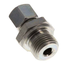 G 1/2'' Macho x 10L Anillo de corte recto de acero galvanizado 315 Barra DIN 2353