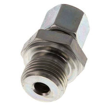 G 1/2'' Macho x 10L Anillo de corte recto de acero galvanizado 315 Barra DIN 2353