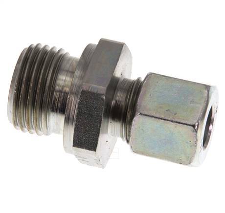 G 1/2'' Macho x 10L Anillo de corte recto de acero galvanizado 315 Barra DIN 2353