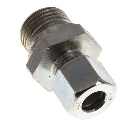 G 1/2'' Macho x 10L Anillo de corte recto de acero galvanizado 315 Barra DIN 2353