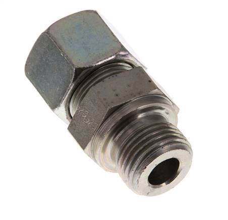 G 1/2'' Macho x 14S Anillo de corte recto de acero galvanizado 630 Barra DIN 2353