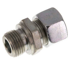 G 1/2'' Male x 15L Zinc plated Steel Straight Cutting Ring 315 Bar DIN 2353 [2 Pieces]