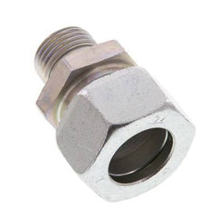 G 1/2'' Macho x 22L Anillo de corte recto de acero galvanizado 160 Bar DIN 2353