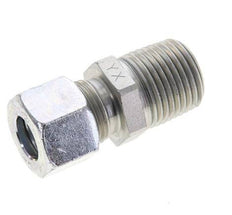 1/2'' NPT Male x 12L Zinc plated Steel Straight Cutting Ring 315 Bar DIN 2353