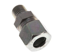 G 1/4'' Male x 12L Zinc plated Steel Straight Cutting Ring 315 Bar DIN 2353 [2 Pieces]