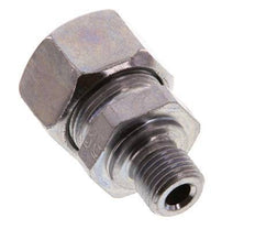 G 1/4'' Macho x 15L Anillo de corte recto de acero galvanizado 315 Barra DIN 2353