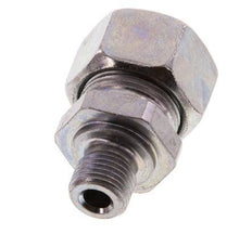 G 1/4'' Macho x 15L Anillo de corte recto de acero galvanizado 315 Barra DIN 2353