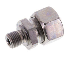 G 1/4'' Macho x 15L Anillo de corte recto de acero galvanizado 315 Barra DIN 2353