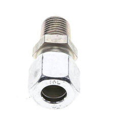 1/4'' NPT Male x 10L Zinc plated Steel Straight Cutting Ring 315 Bar DIN 2353 [2 Pieces]