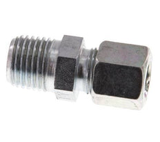 R 1/4'' Male x 8LL Zinc plated Steel Straight Cutting Ring 100 Bar DIN 2353 [2 Pieces]