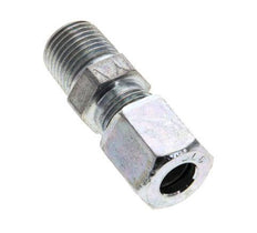 1/8'' NPT Male x 6LL Zinc plated Steel Straight Cutting Ring 100 Bar DIN 2353