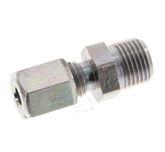 R 1/8'' Male x 4LL Zinc plated Steel Straight Cutting Ring 100 Bar DIN 2353 [2 Pieces]