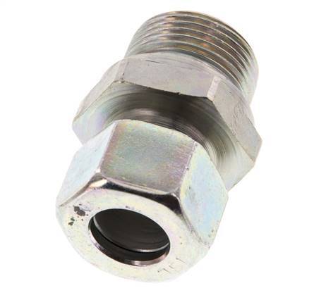 G 3/4'' Macho x 15L Anillo de corte recto de acero galvanizado 315 Barra DIN 2353