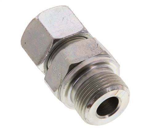 G 3/4'' Macho x 16S Anillo de corte recto de acero galvanizado 400 Bar DIN 2353