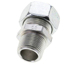 3/4'' NPT Male x 22L Zinc plated Steel Straight Cutting Ring 160 Bar DIN 2353