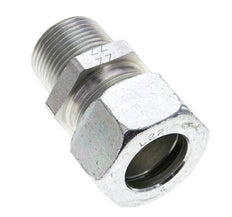 3/4'' NPT Male x 22L Zinc plated Steel Straight Cutting Ring 160 Bar DIN 2353