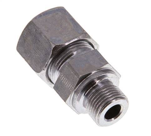 G 3/8'' Macho x 14S Anillo de corte recto de acero galvanizado 630 Barra DIN 2353