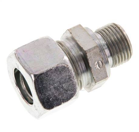 G 3/8'' Macho x 15L Anillo de corte recto de acero galvanizado 315 Barra DIN 2353