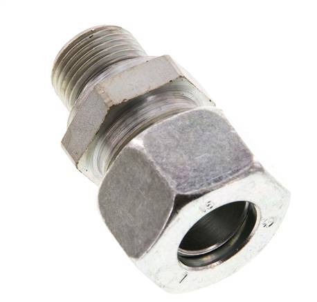 G 3/8'' Macho x 15L Anillo de corte recto de acero galvanizado 315 Barra DIN 2353