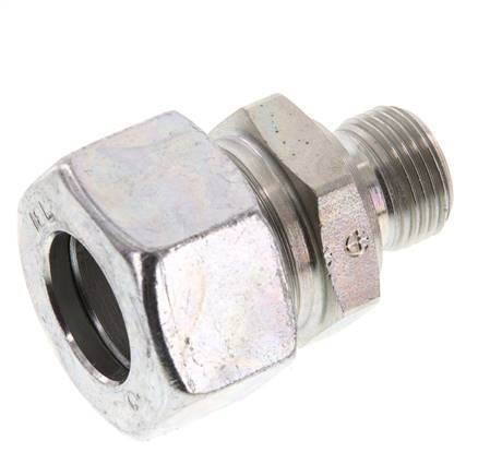 G 3/8'' Macho x 18L Anillo de corte recto de acero galvanizado 315 Barra DIN 2353