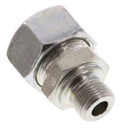 G 3/8'' Macho x 18L Anillo de corte recto de acero galvanizado 315 Barra DIN 2353