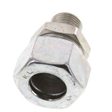 G 3/8'' Macho x 18L Anillo de corte recto de acero galvanizado 315 Barra DIN 2353