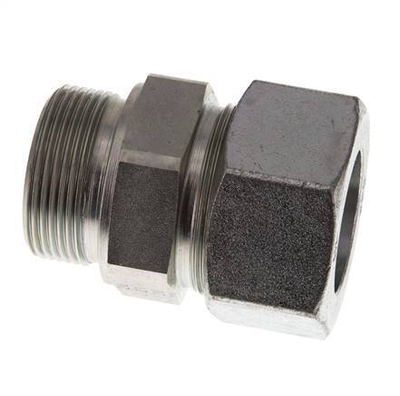 G 1 1/2'' Macho x 38S Anillo de corte recto de acero galvanizado 315 Barra DIN 2353