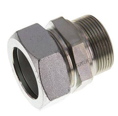 G 1 1/2'' Macho x 42L Anillo de corte recto de acero galvanizado 160 Bar DIN 2353