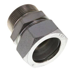 G 1 1/2'' Macho x 42L Anillo de corte recto de acero galvanizado 160 Bar DIN 2353