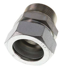 G 1 1/2'' Macho x 42L Anillo de corte recto de acero galvanizado 160 Bar DIN 2353