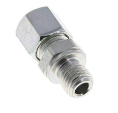 M12x1.5 Male x 8L Zinc plated Steel Straight Cutting Ring 315 Bar DIN 2353 [5 Pieces]